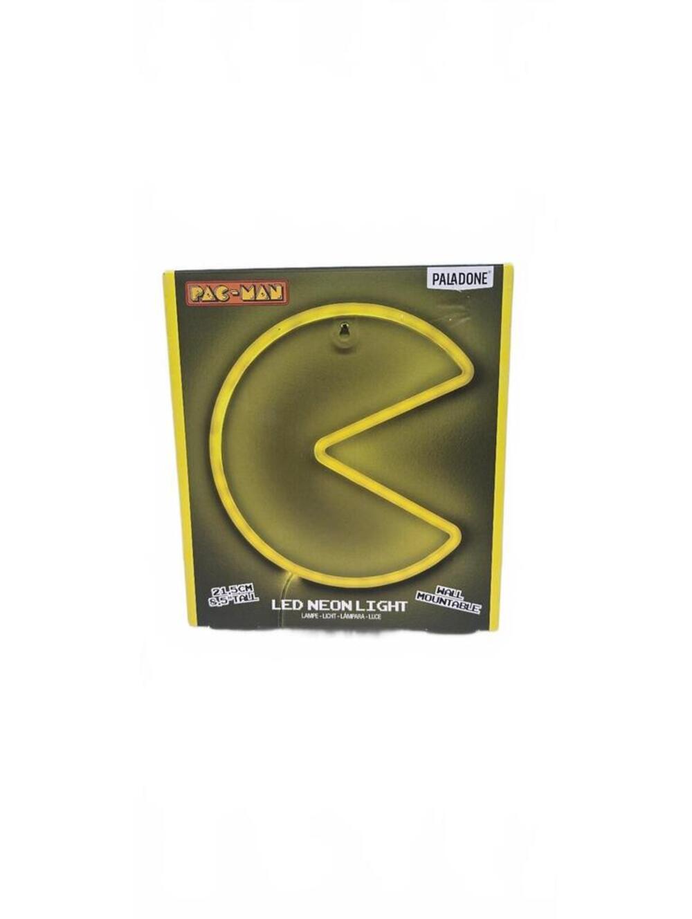 Pac-Man LED Neon Light Wall Mountable USB Powered 8.5 Inch